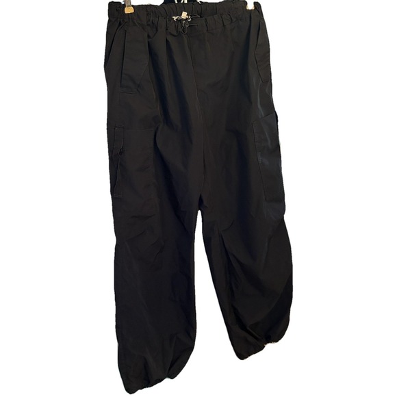 Love‎ Tree Cargo Pants Womens Large Utility Drawstring Pockets Casual Lightweigh - Picture 2 of 4
